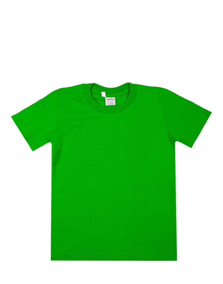Салатовая детская футболка оптом